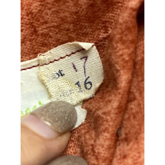 VTG 60s Fashion Nancy Greer NY Shirt Waist Dress A Line Moroccan Print Sz 16 - Picture 15 of 16